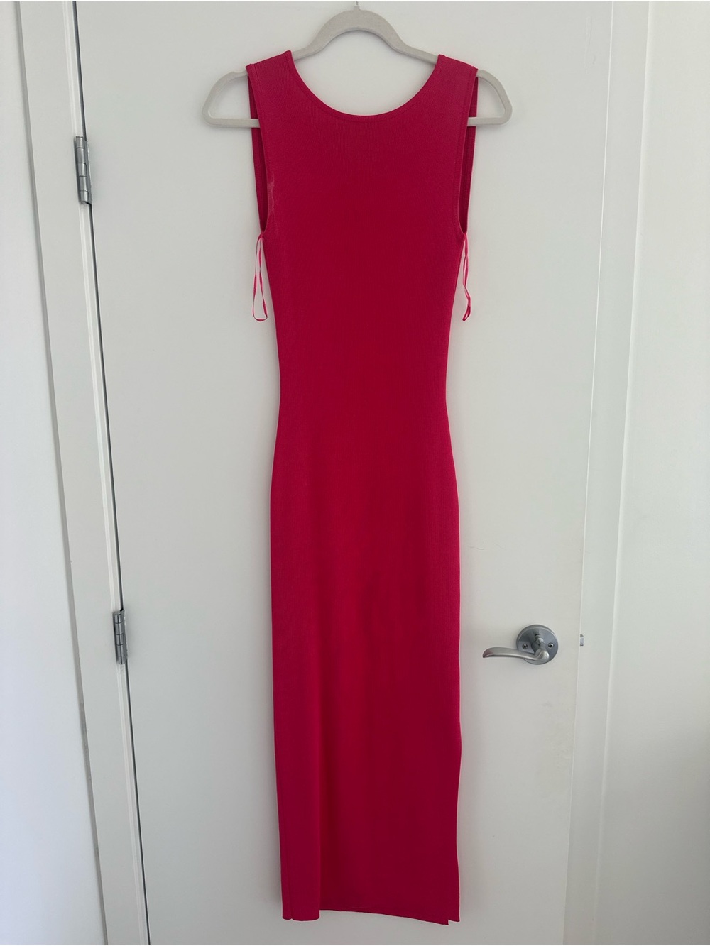 Dynamite Fuchsia Sleeveless Maxi Dress